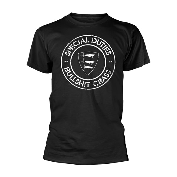 Special Duties T Shirt - Bullshit Crass (Black)