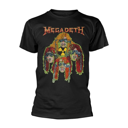 Megadeath T Shirt - Nuclear Glow Heads