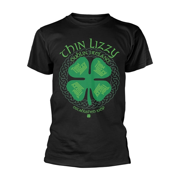 Thin Lizzy T Shirt - Four Leaf Clover