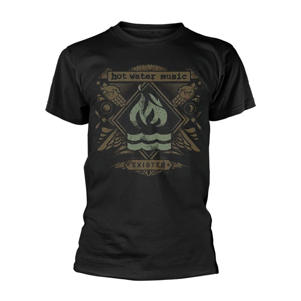 Hot Water Music T Shirt - Exister