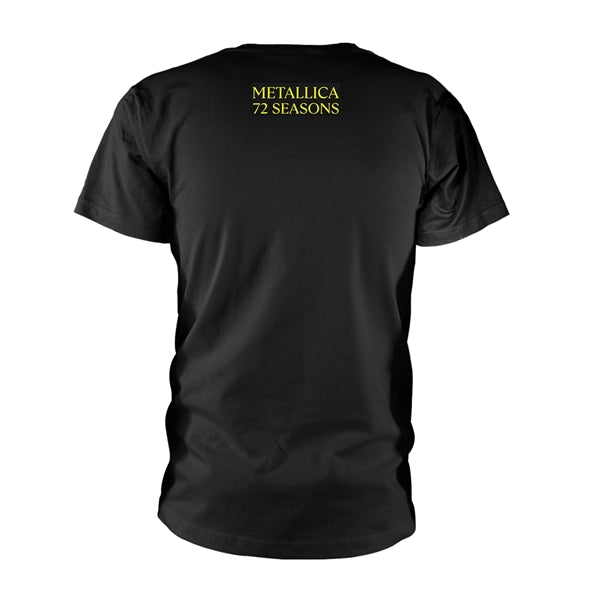 Metallica T Shirt - 72 Seasons Burnt Strobe