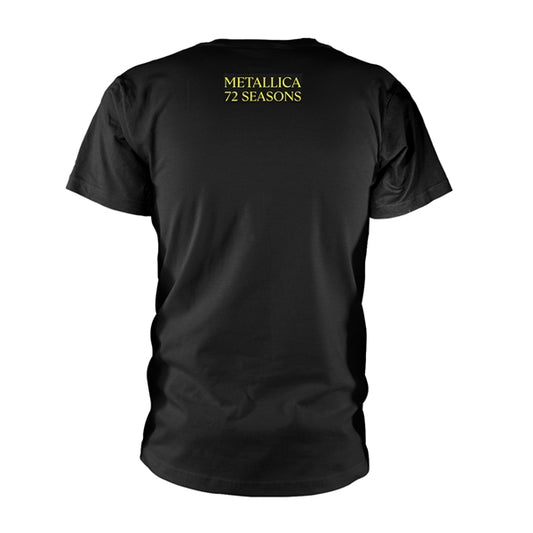 Metallica T Shirt - 72 Seasons Burnt Strobe