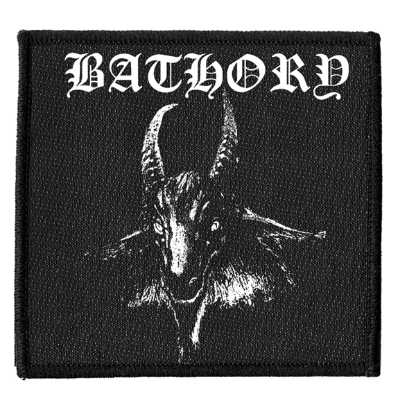 Bathory Sew-On Patch - Goat (Square)