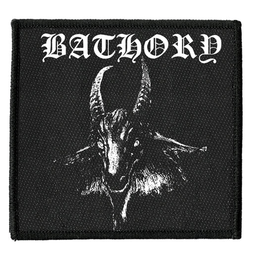 Bathory Sew-On Patch - Goat (Square)