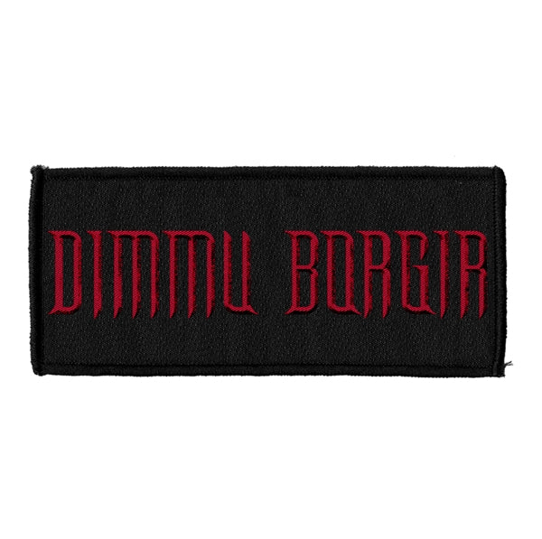 Dimmu Borgir Patches - Logo (Red)