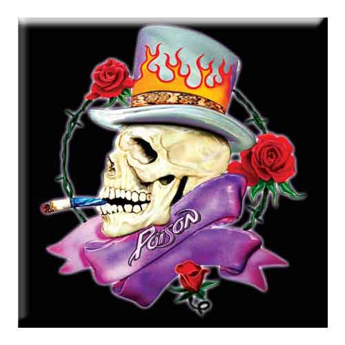Poison Fridge Magnets - Logo | Buy Now For 9.99