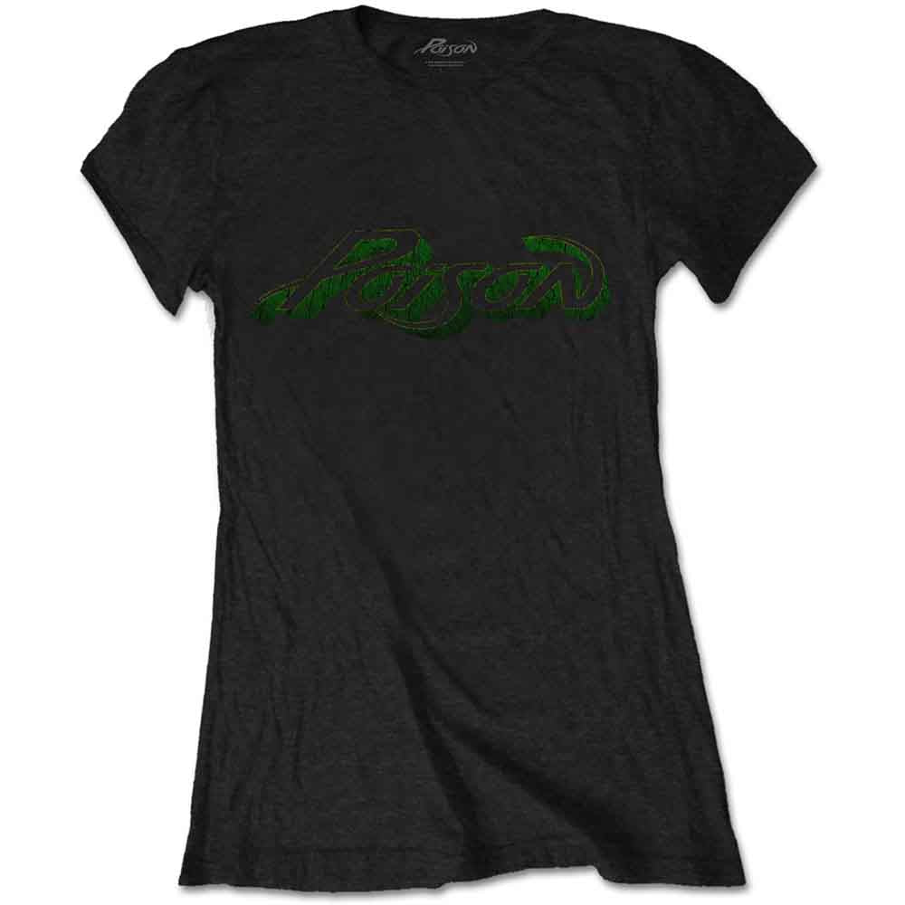 Poison Woman's T Shirt - Vtge Logo