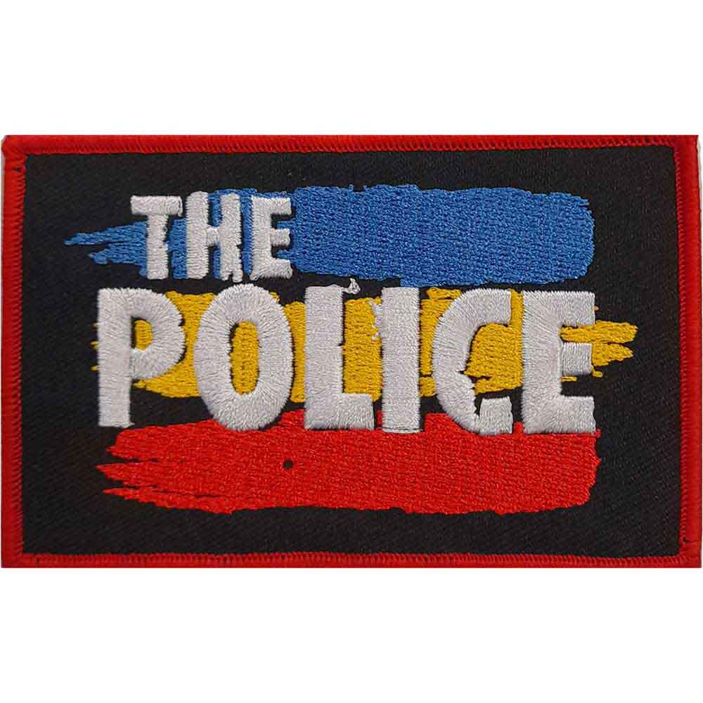 The Police Patches - Iron On - 3 Stripes Logo