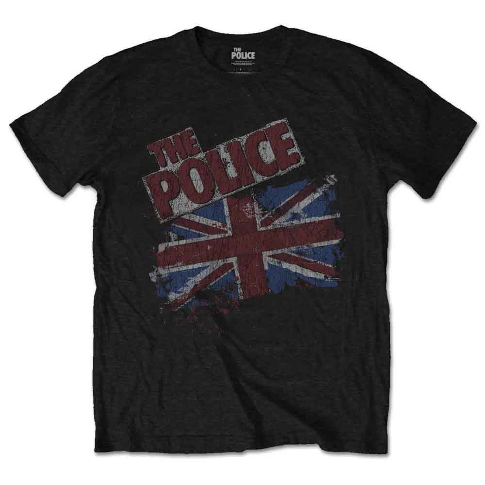 The Police T Shirt - Vtge Flag