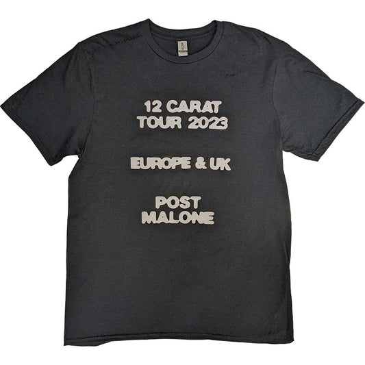 Post Malone T Shirt - Butterfly Logo 2023 Tour