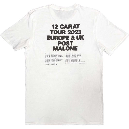 Post Malone T Shirt - Burn It Down 2023 Tour Dates