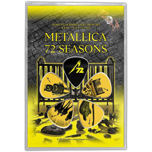 Metallica Plectrum - Multi-pack - 72 Seasons