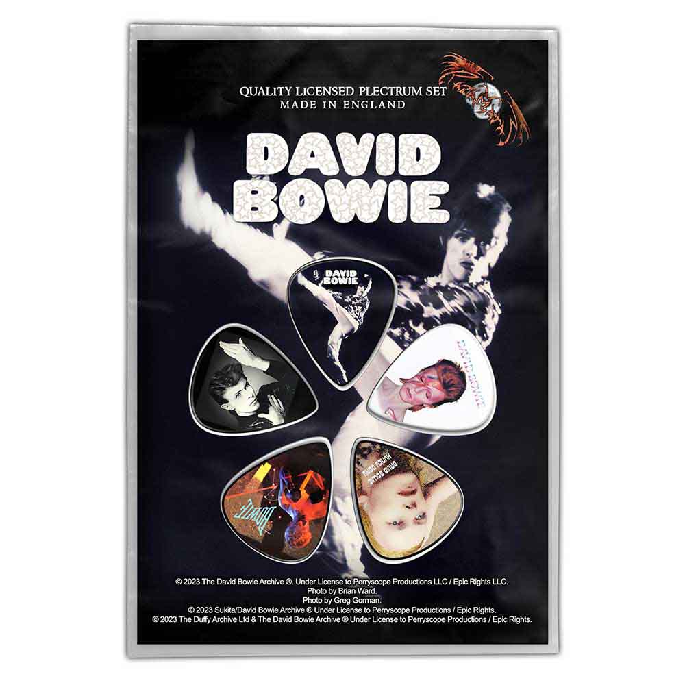 David Bowie Plectrum - Multi -pack - The Man Who Sold The World