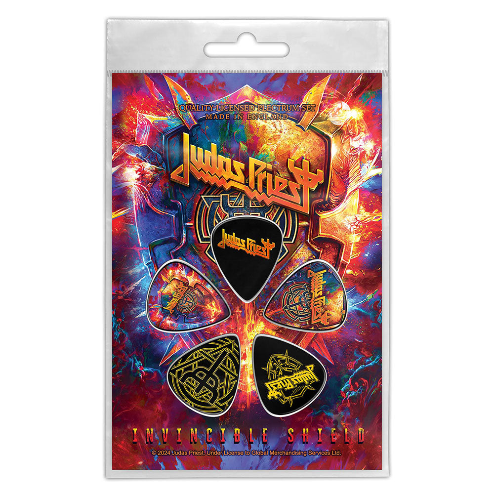 Judas Priest Plectrum Multi-pack - Skeleton Molotov | Buy Now For 9.99