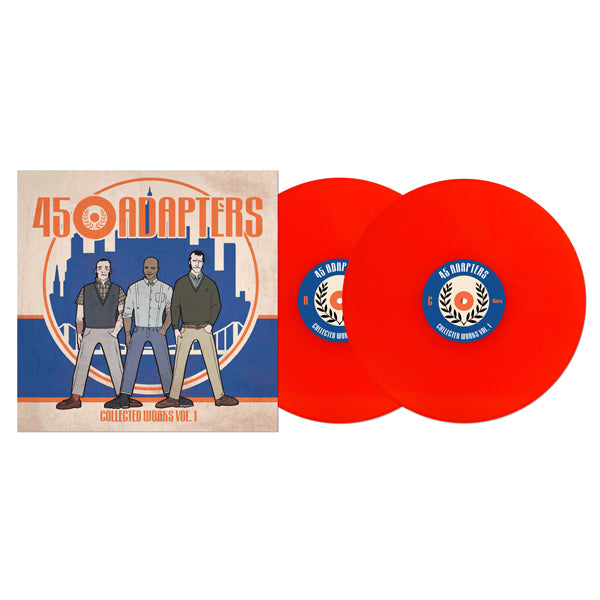 45 Adapters LP - Collected Works (Neon Orange Vinyl)