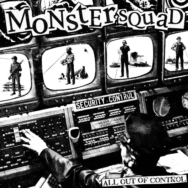 Monster Squad LP - All Out Of Control (Magenta/Cyan Splatter Vinyl)