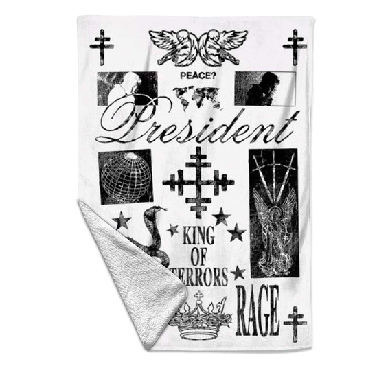 Rocksax President Blanket - King of Terrors | Buy Now From £39.99