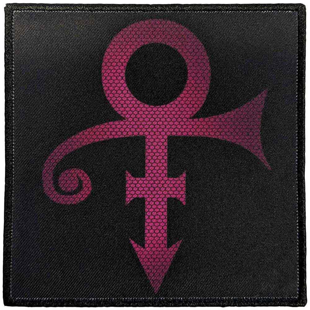 Prince Patches - Woven Sew On - Hexagonally Textured Symbol