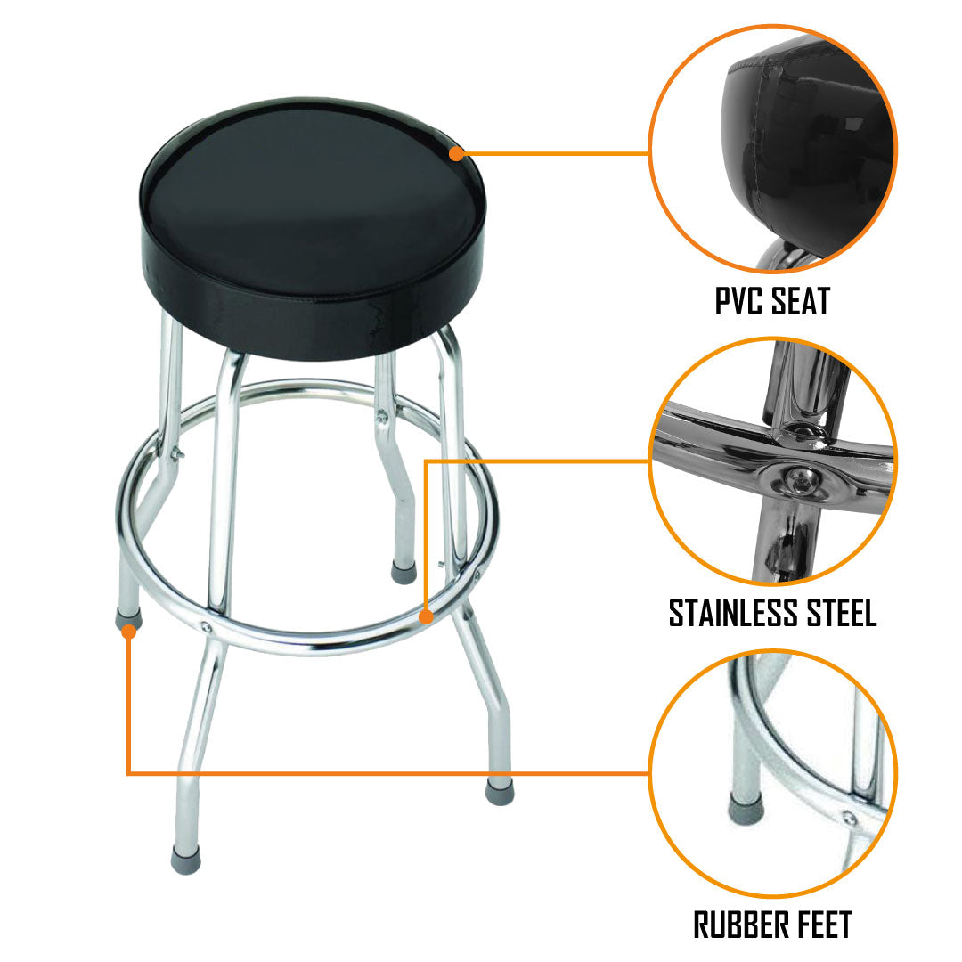 Rocksax Iron Maiden Bar Stool - Seventh Son