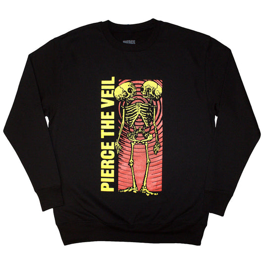 Pierce The Veil Sweatshirt - Wavy Skeleton | Buy Now For 34.99