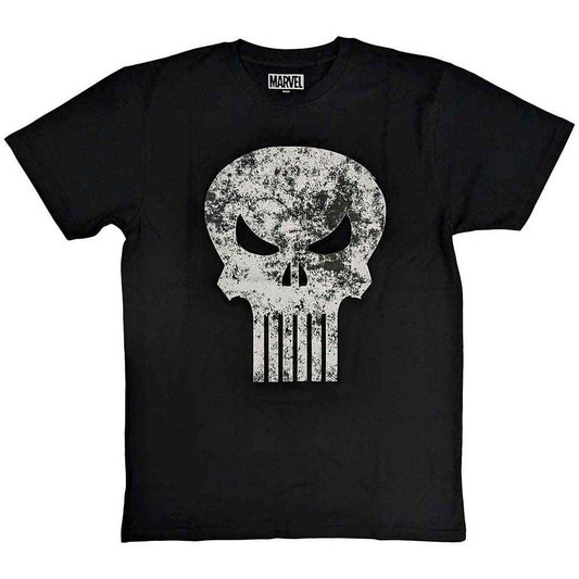 Marvel Comics T Shirt - Distressed Logo