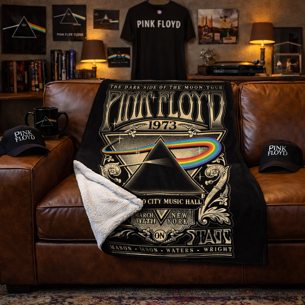 Rocksax Pink Floyd Blanket - 1973 Live