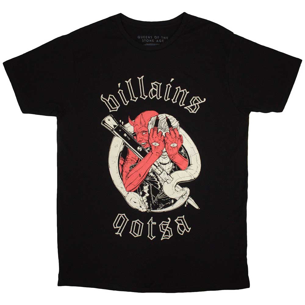 Queens Of The Stone Age T Shirt - Villains | Buy Now For 24.99