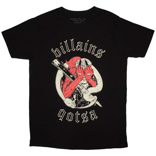 Queens Of The Stone Age T Shirt - Villains | Buy Now For 24.99