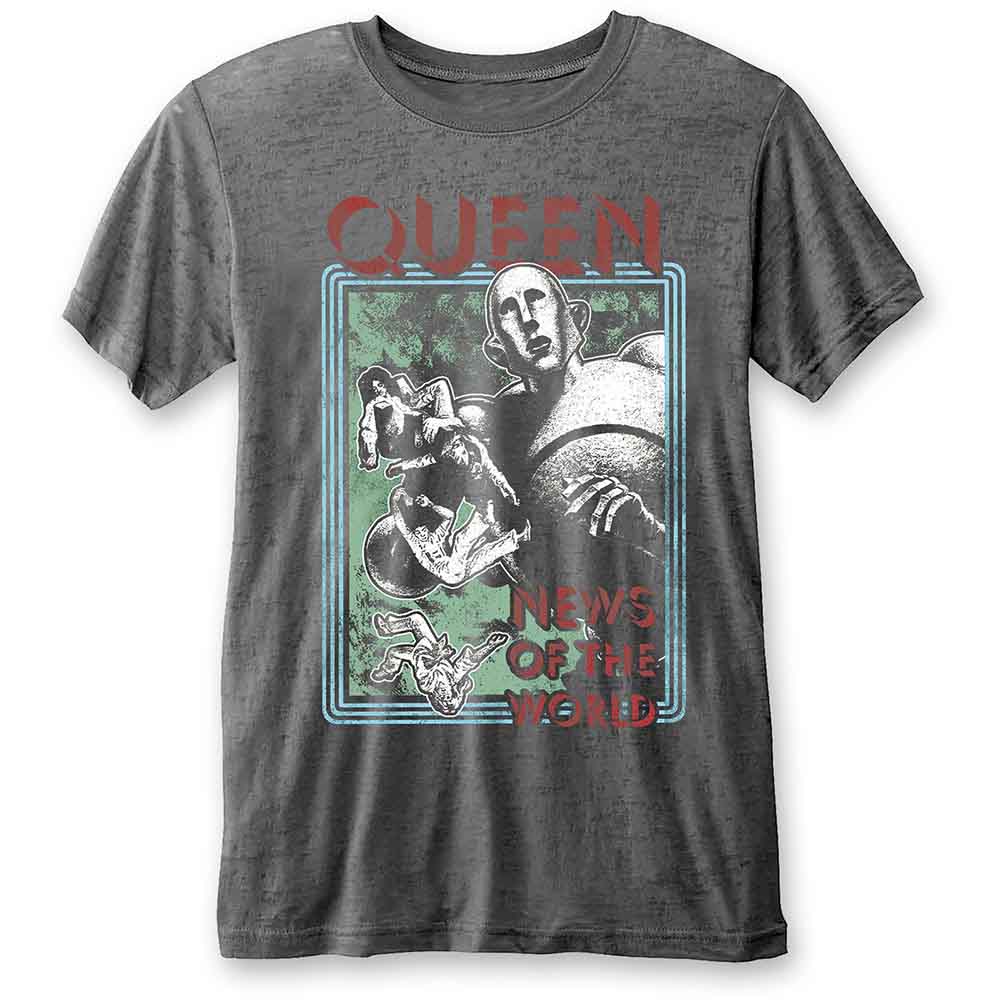 Queen T Shirt - News Of The World BO