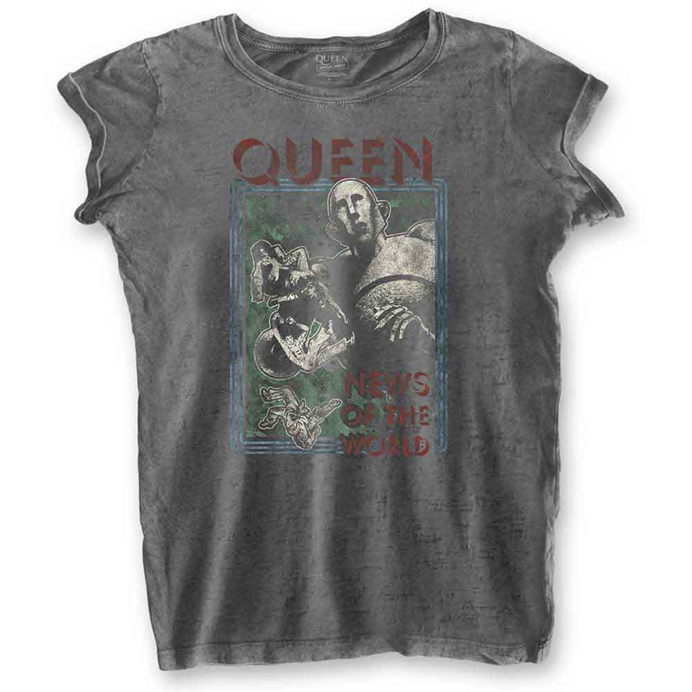 Queen Woman's T Shirt - News Of The World BO