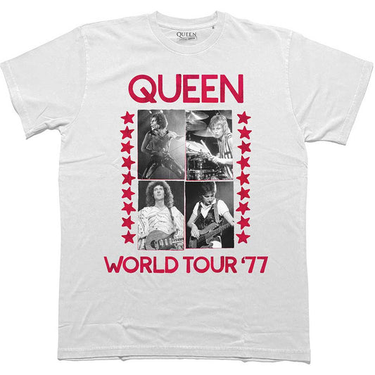 Queen T Shirt - World Tour 77