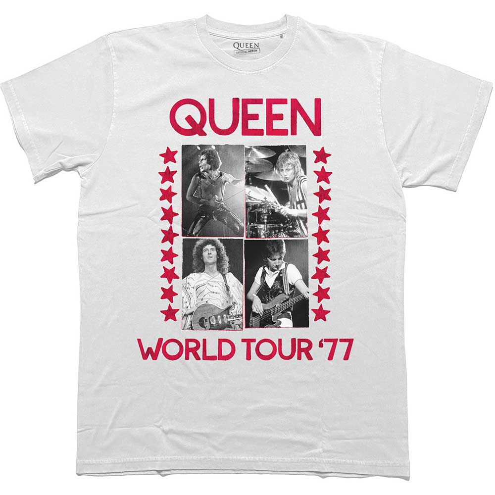 Queen T Shirt - World Tour 77