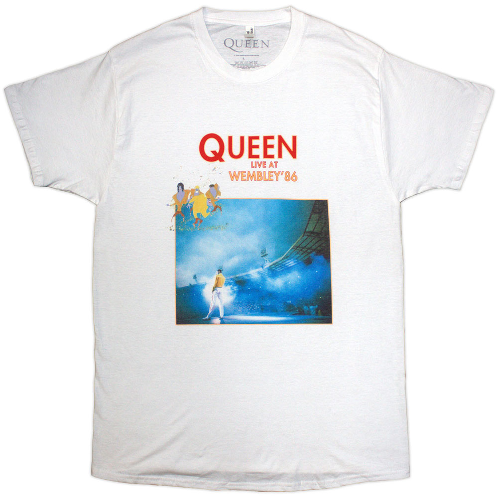 Queen T Shirt - Wembley '86 | Buy Now For 24.99