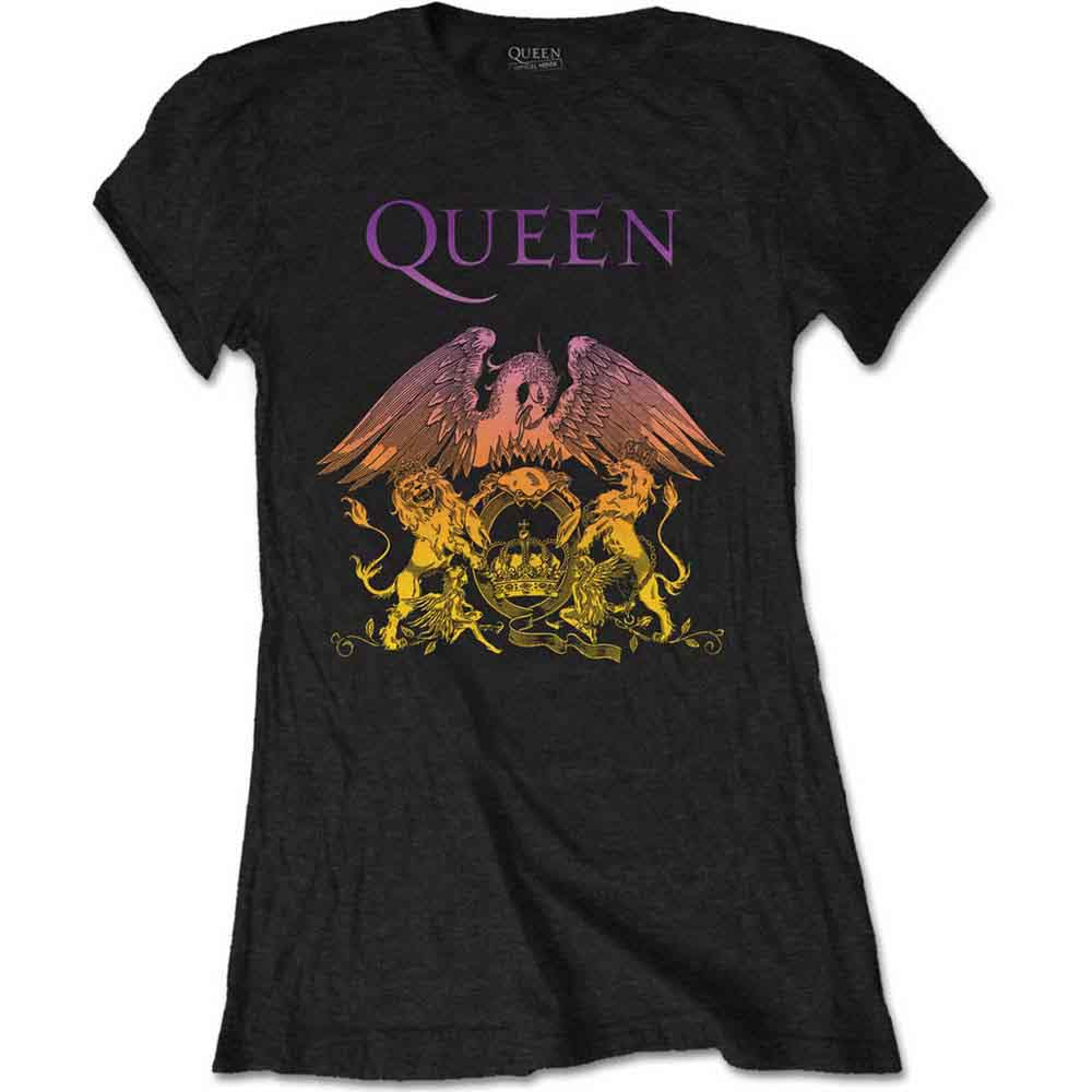 Queen Woman's T Shirt - Gradient Crest