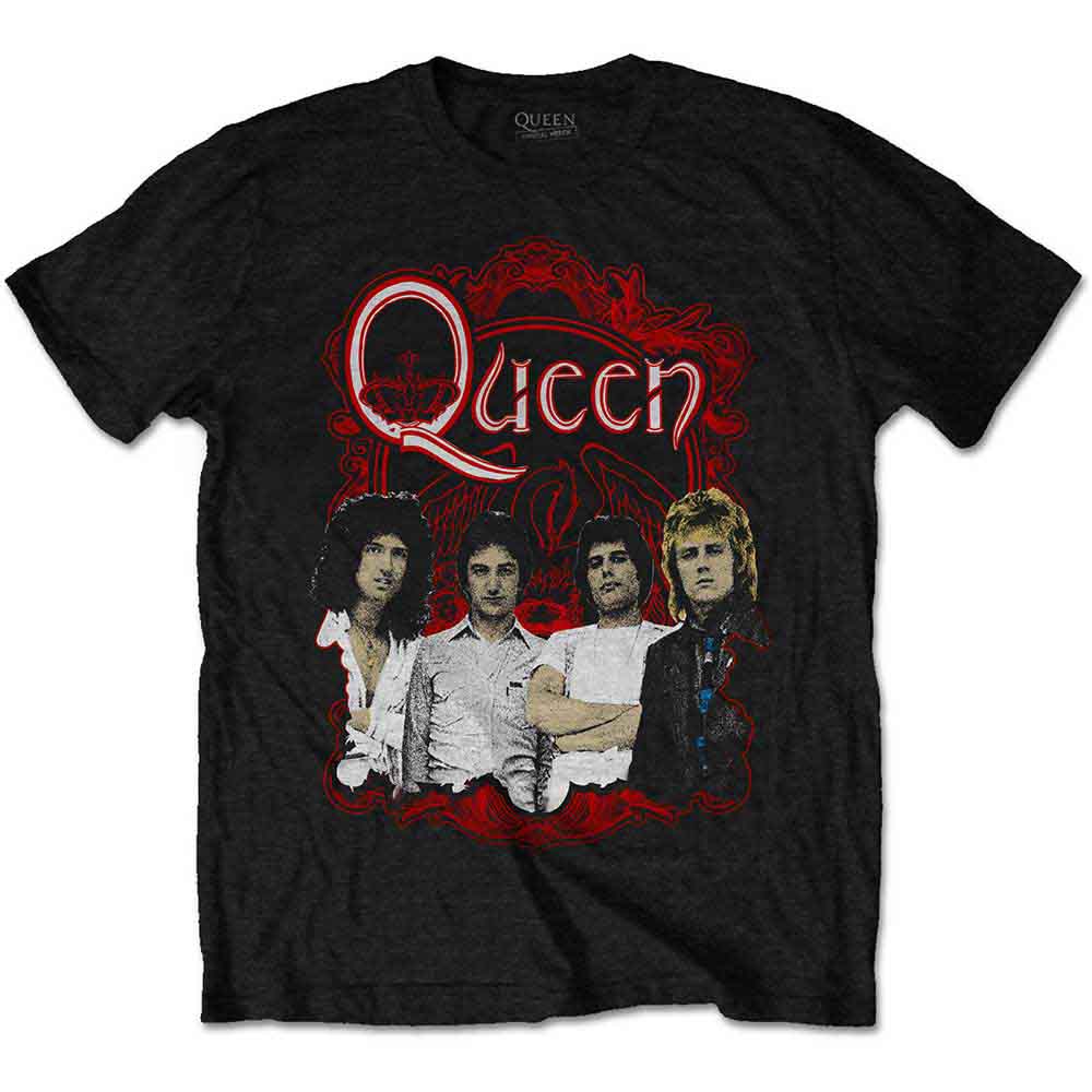 Queen T Shirt - Ornate Crest Photo