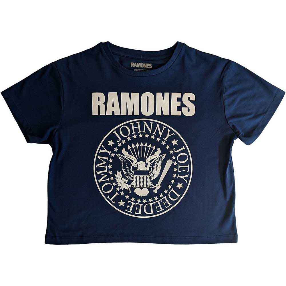 Ramones Women's Crop Top - Presidential Seal