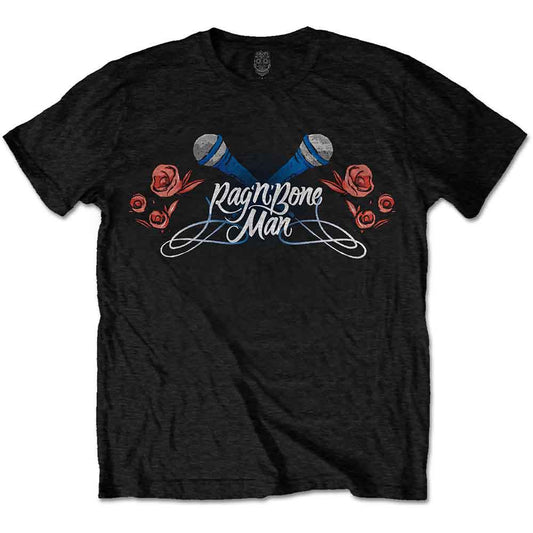 Rag'n'Bone Man T Shirt - Mics & Roses