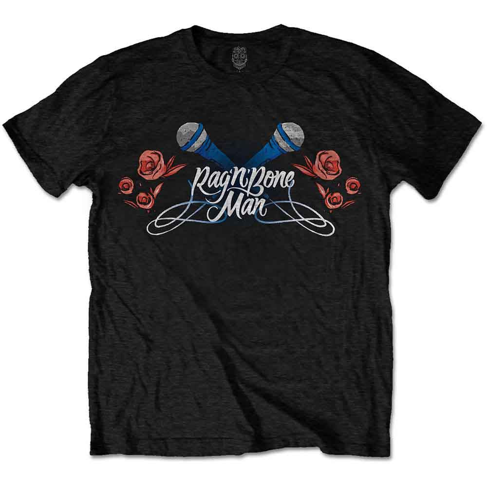 Rag'n'Bone Man T Shirt - Mics & Roses