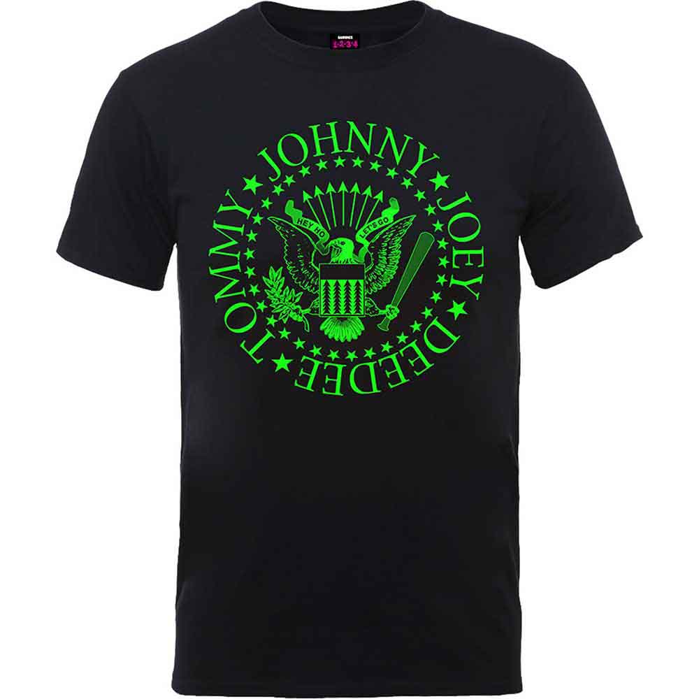 Ramones T Shirt - Green Seal
