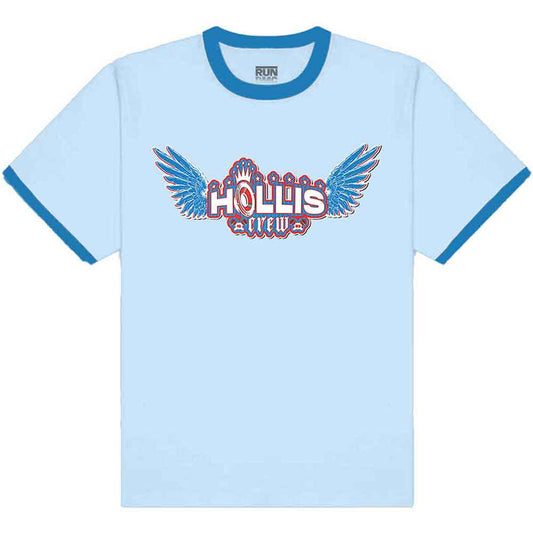 Run DMC T Shirt - Hollis Crew Ringer