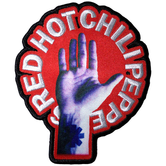 Red Hot Chili Peppers Patches-Iron On - Heart Logo | Buy Now For 9.99