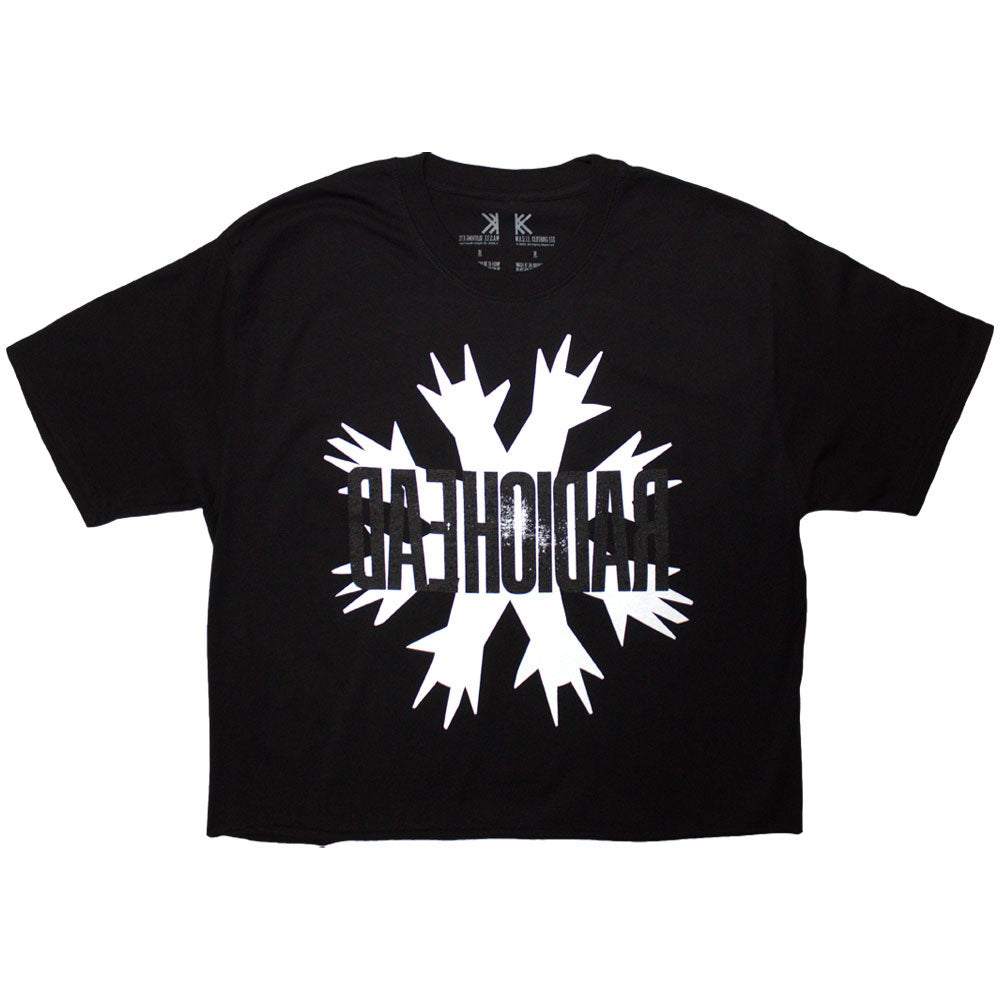 Radiohead Women's Crop Top - Cut Hands | Buy Now For 27.99