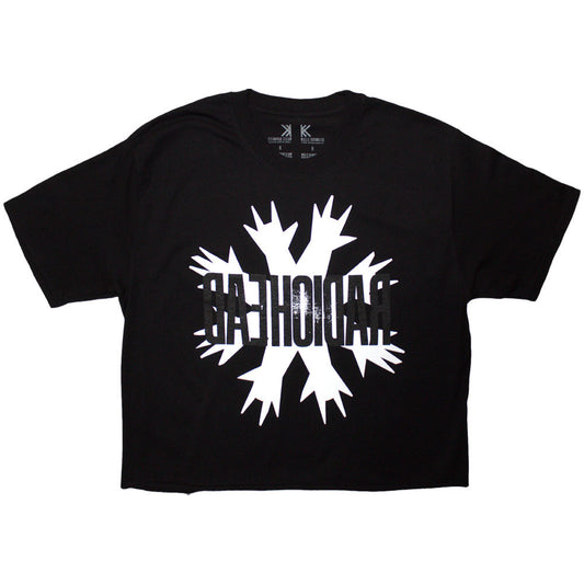 Radiohead Women's Crop Top - Cut Hands | Buy Now For 27.99