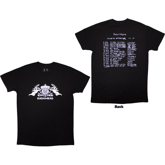 Radiohead T Shirt - Bearhead Crest | Buy Now For 27.99