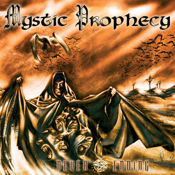 Mystic Prophecy LP - Never Ending (Transparent Orange Vinyl) | Buy Now For 68.99