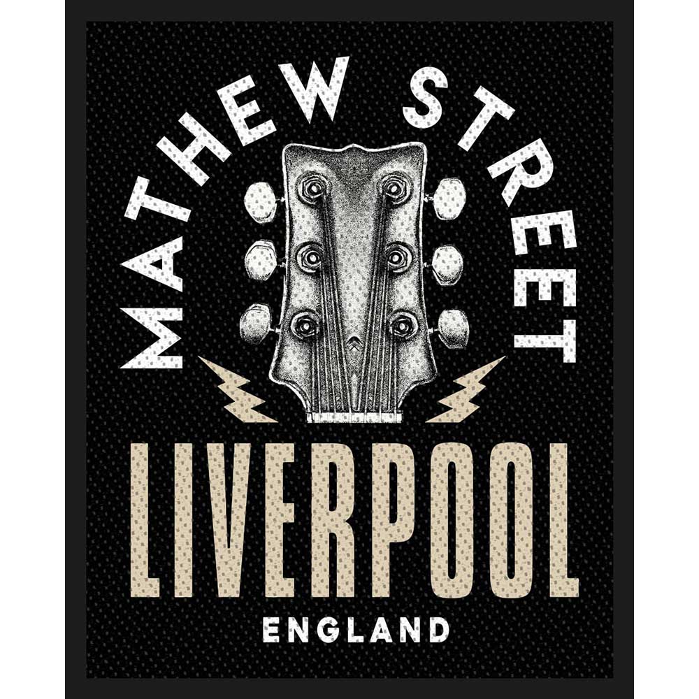 Rock Off Patches - Iron On - Mathew St Guitar