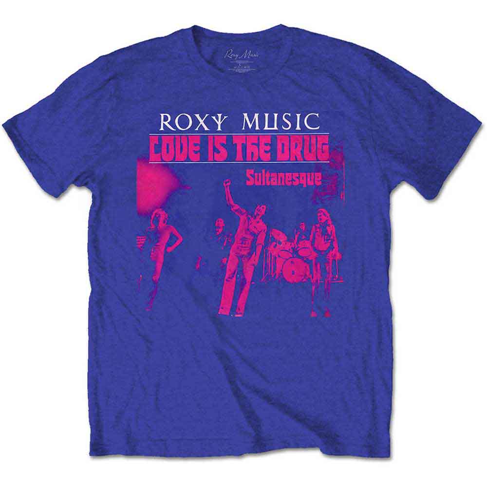 Roxy Music T Shirt - Love Is The Drug
