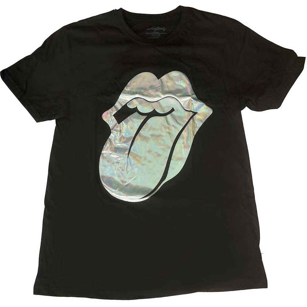 The Rolling Stones T Shirt - BLL Holo Foil Tongue
