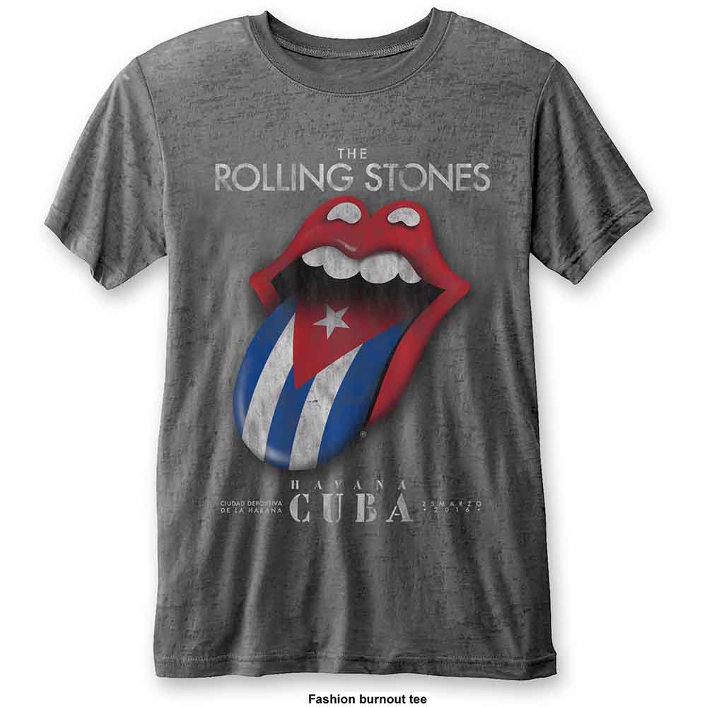 The Rolling Stones T Shirt - Havana Cuba BO