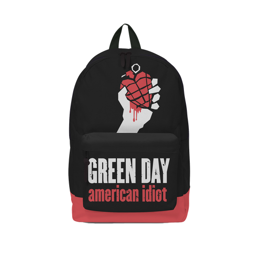 Rocksax Green Day Backpack - American Idiot | Buy Now For 39.99